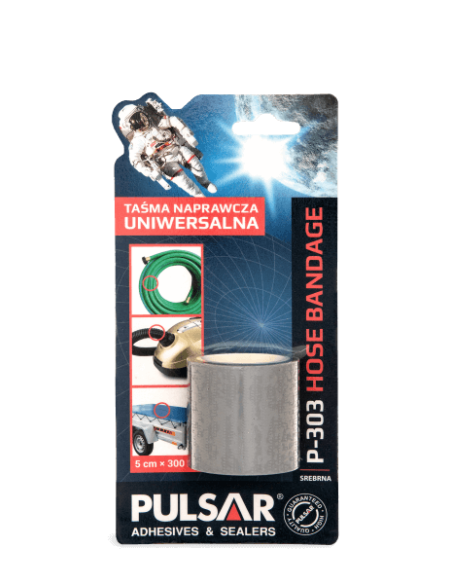 Pulsar Hose Bandage P-303 Taśma Srebrna | Wszystko dla Przemysłu | Eshop Dopak