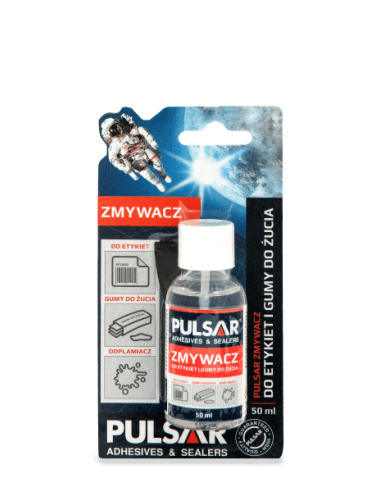 Pulsar Zmywacz do etykiet i gumy do żucia, odplamiacz 50ml | Chemia techniczna | Eshop Dopak