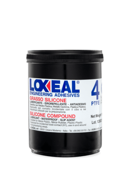 LOXEAL SMAR SILIKONOWY NR 4 TEFLON, 1 KG z NSF do spożywki | Chemia techniczna | Eshop Dopak