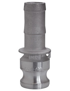 Złącze Camlock typu E z aluminium DN40, wtyk do węża 40 mm, E-150-AL