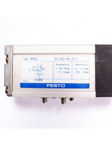 Zawór pneumatyczny, VL-5/2-1/4-D-1 10854, FESTO | Pneumatyka | Eshop Dopak | Wszystko dla Przemysłu