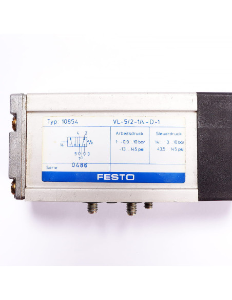 Zawór pneumatyczny, VL-5/2-1/4-D-1 10854, FESTO | Pneumatyka | Eshop Dopak | Wszystko dla Przemysłu