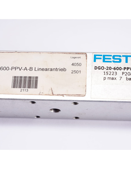 Siłownik, DGO-20-600-PPV-A-B 15223, FESTO | Pneumatyka | Eshop Dopak | Wszystko dla Przemysłu