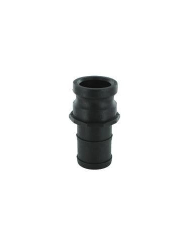 Złącze Camlock typu E z polipropylenu PP DN32, wtyk do węża 34 mm, E-125-PP