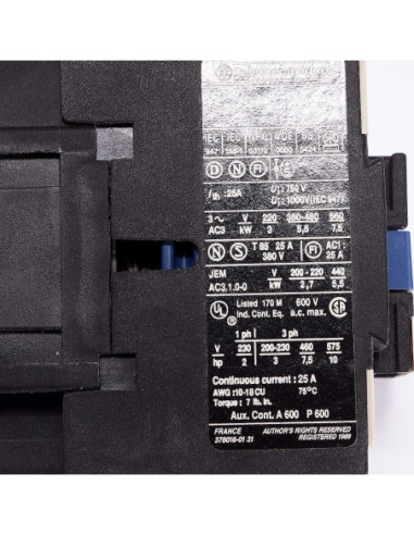 Stycznik 220V AC, LC1D1201M5, TELEMECANIQUE | Elektryka | Eshop Dopak | Wszystko dla Przemysłu