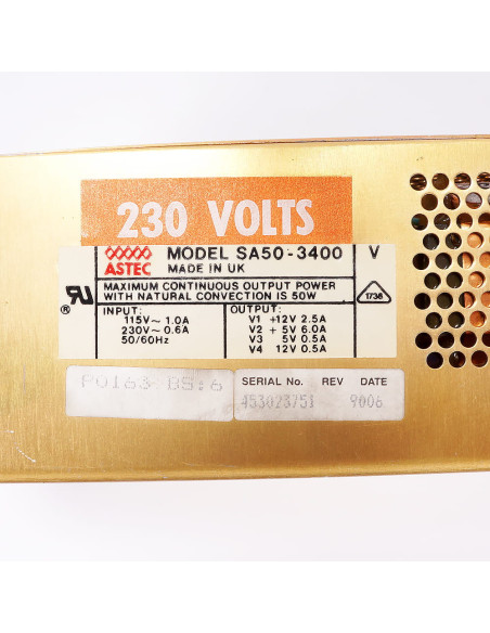 Zasilacz, SA50-3400 LR53981, ASTEC | Elektryka | Eshop Dopak | Wszystko dla Przemysłu