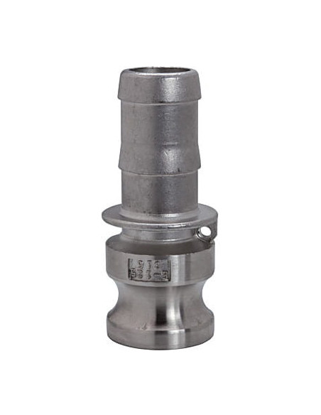 Złącze Camlock typu E ze stali nierdzewnej DN50, wtyk do węża 51 mm, E-200-SS