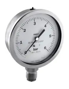 Manometr nierdzewny radialny 0-100 bar, G 1/2, 100 mm | Przyrządy Pomiarowe | Eshop Dopak | Wszystko dla Przemysłu