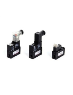 Zawór 2/2, G1/4", 24V DC, kabel 0,3mm i dioda - BEZ NAKRĘTKI, GWINTU. | Pneumatyka | Eshop Dopak | Wszystko dla Przemysłu