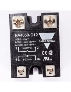 Przekaźnik półprzewodnikowy, RA4850-D12, CARLO GAVAZZI | Elektryka | Eshop Dopak | Wszystko dla Przemysłu 2