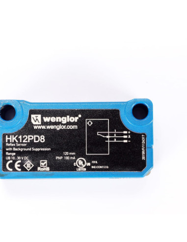 Czujnik fotoelektryczny, HK12PD8, WENGLOR | Automatyka | Eshop Dopak | Wszystko dla Przemysłu
