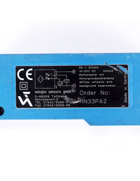 Czujnik fotoelektryczny, HN33PA2, WENGLOR | Automatyka | Eshop Dopak | Wszystko dla Przemysłu