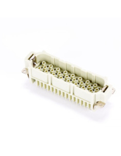 Wkładka złącza ( niekompletna, bez śrubek), HAN-D64M, 09210643001, HARTING | Przewody i Złącza | Eshop Dopak | Wszystko dla Prze 2