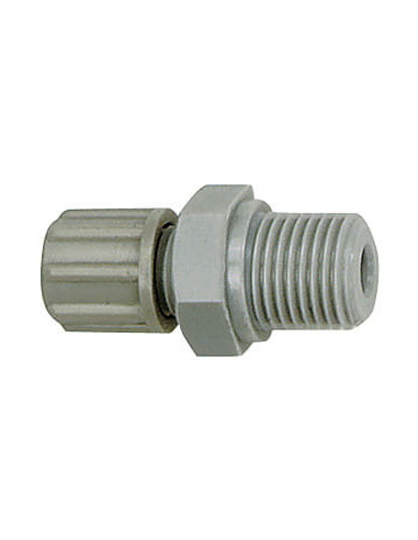 Złączka skręcana prosta G1/4z pod wąż 8/10, PP