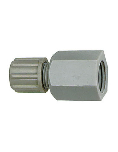 Złączka skręcana prosta G1/2w pod wąż 4/6, PA