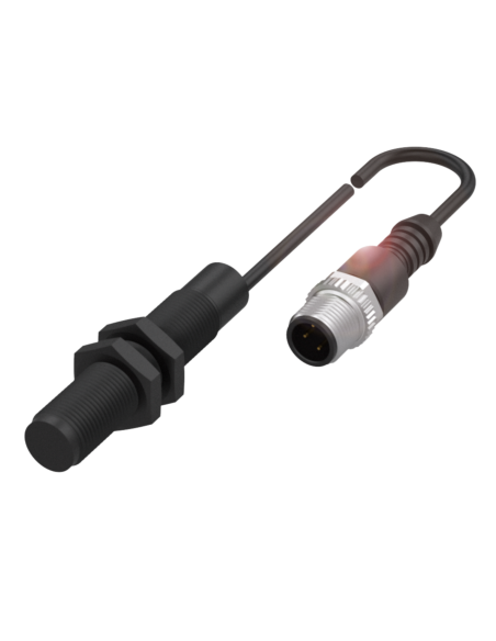 Pojemnościowy czujnik zbliżeniowy do wykrywania obiektów BCS M12BBI1-PSC40D-EP00,35-S04G BALLUFF | Automatyka | Eshop Dopak | Ws