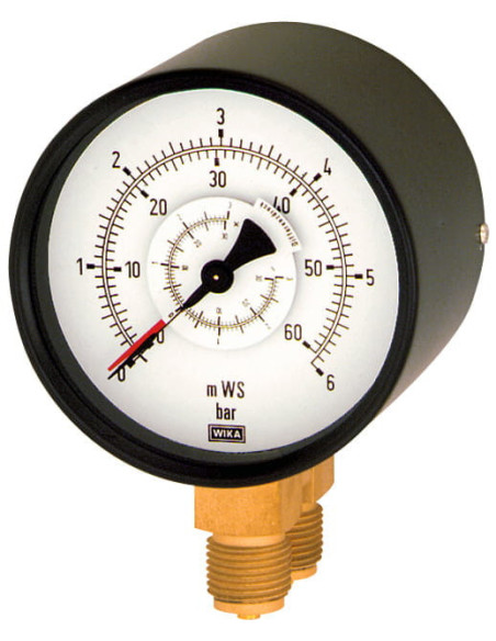 Manometr różnicowy G1/2R, 100mm, 0-4bar | Przyrządy Pomiarowe | Eshop Dopak | Wszystko dla Przemysłu