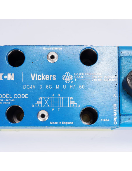 Zawór kierunkowy sterowany elektromagnetycznie, DG4V 3 6C M U H7 60, VICKERS | Hydraulika | Eshop Dopak | Wszystko dla Przemysłu