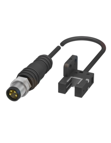 Czujnik optoelektroniczny widełkowy w obudowie z tworzywa sztucznego BGL 5K-005-VC-00,20-S75 BALLUFF | Automatyka | Eshop Dopak 