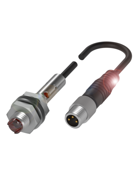 Czujnik optoelektroniczny odbiciowy z eliminacją tła BOS 08E-PS-KH22-00,2-S49 BALLUFF | Automatyka | Eshop Dopak | Wszystko dla 