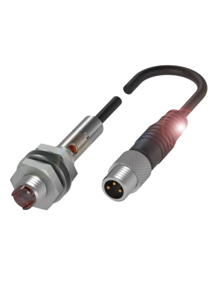Czujnik optoelektroniczny odbiciowy z eliminacją tła BOS 08E-PS-KH22-00,2-S49 BALLUFF | Automatyka | Eshop Dopak | Wszystko dla 