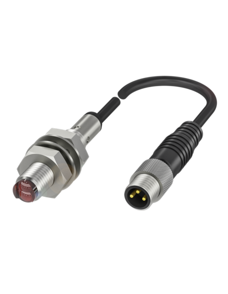 Czujnik optoelektroniczny odbiciowy z eliminacją tła BOS 08E-NS-KF20-00,2-S49 BALLUFF | Automatyka | Eshop Dopak | Wszystko dla 