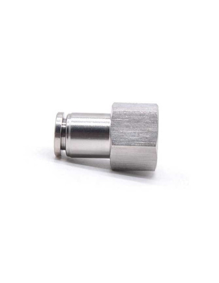Złączka pneumatyczna wtykowa prosta do węża fi 6 mm, G 1/8 GW, stal nierdzewna 316L | Pneumatyka | Eshop Dopak | Wszystko dla Pr