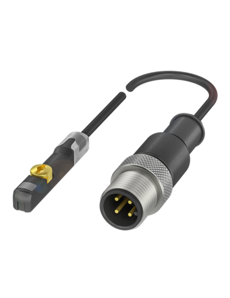 Przełącznik cylindryczny dla różnych kształtów rowków BMF 415KW-HAKKI-W-5-S0-S4-00,3 BALLUFF | Automatyka | Eshop Dopak | Wszyst