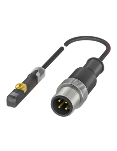 Przełącznik cylindryczny dla różnych kształtów rowków BMF 415KW-HAKKI-W-5-S0-S4-00,3 BALLUFF | Automatyka | Eshop Dopak | Wszyst