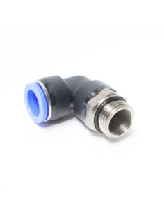 Złączka pneumatyczna wtykowa kątowa do węża fi 16 mm, G 1/2 GZ, tworzywo sztuczne | Pneumatyka | Eshop Dopak | Wszystko dla Prze 2