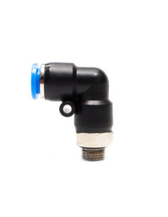Złączka pneumatyczna wtykowa kątowa do węża fi 10 mm, G 1/4 GZ, tworzywo sztuczne | Pneumatyka | Eshop Dopak | Wszystko dla Prze