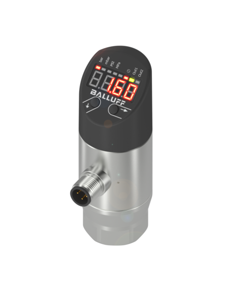 Cyfrowy czujnik ciśnienia BSP B400-EV009-P00S2B-S4 BALLUFF | Automatyka | Eshop Dopak | Wszystko dla Przemysłu