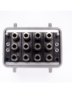 Obudowa złącza z multizłączem hydraulicznym 12 x 9 mm, 09 20 03 20421, HARTING | Przewody i Złącza | Eshop Dopak | Wszystko dla 2