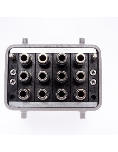 Obudowa złącza z multizłączem hydraulicznym 12 x 9 mm, 09 20 03 20421, HARTING | Przewody i Złącza | Eshop Dopak | Wszystko dla
