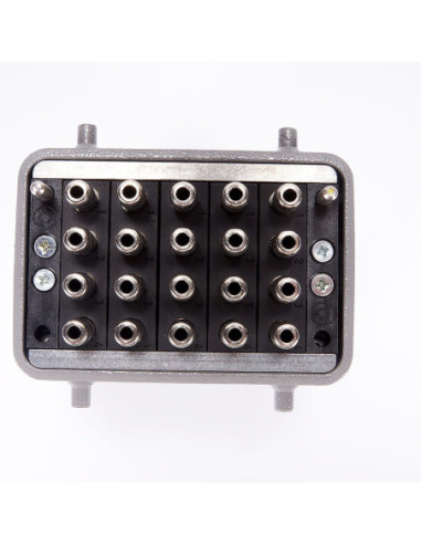 Obudowa złącza z multizłączem hydraulicznym 20 x 6 mm, 09 20 03 20421, HARTING | Przewody i Złącza | Eshop Dopak | Wszystko dla