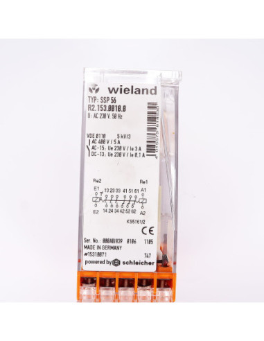 Przekaźnik czasowy, R2.153.0010.0, WIELAND | Elektronika | Eshop Dopak | Wszystko dla Przemysłu