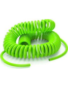Wąż spiralny CEJN PU Hi-Vision fi 11x16 mm bez okuć, długość 4 m NEONOWY | Pneumatyka | Eshop Dopak | Wszystko dla Przemysłu