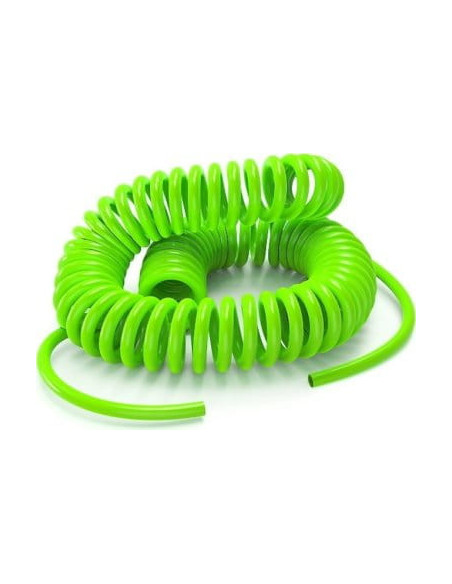 Wąż spiralny CEJN PU Hi-Vision fi 6,5x10 mm bez okuć, długość 6 m NEONOWY | Pneumatyka | Eshop Dopak | Wszystko dla Przemysłu