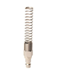 Króciec skręcany szybkozłącza DN7,2 ze sprężyną do węża spiralnego fi 12x8 mm | Pneumatyka | Eshop Dopak | Wszystko dla Przemysł