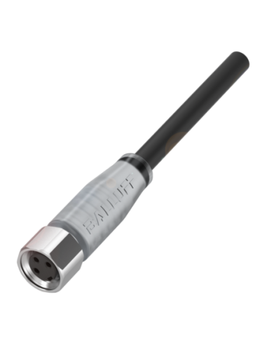 Przewód przyłączeniowy z jednostronnym złączem BCC S313-0000-10-004-PX0334-050 BALLUFF | Przewody i Złącza | Eshop Dopak | Wszys