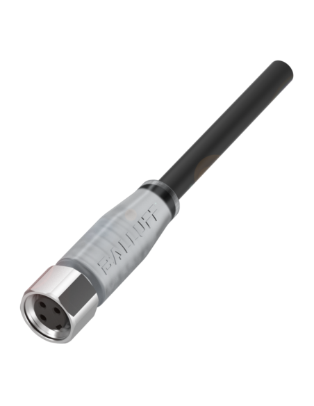 Przewód przyłączeniowy z jednostronnym złączem BCC S313-0000-10-004-PX0334-050 BALLUFF | Przewody i Złącza | Eshop Dopak | Wszys