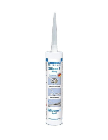 WEICON Silicone F 310 ml silikon przeźroczysty | Chemia techniczna | Eshop Dopak