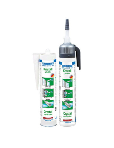 WEICON Flex 310 M® Crystal 310 ml elastyczny klej na bazie MS polimerów | Chemia techniczna | Eshop Dopak
