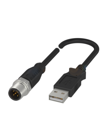 Przewód połączeniowy dwustronnie zakończony BCC M415-U024-8F-696-VX04T8-018 BALLUFF | Przewody i Złącza | Eshop Dopak | Wszystko