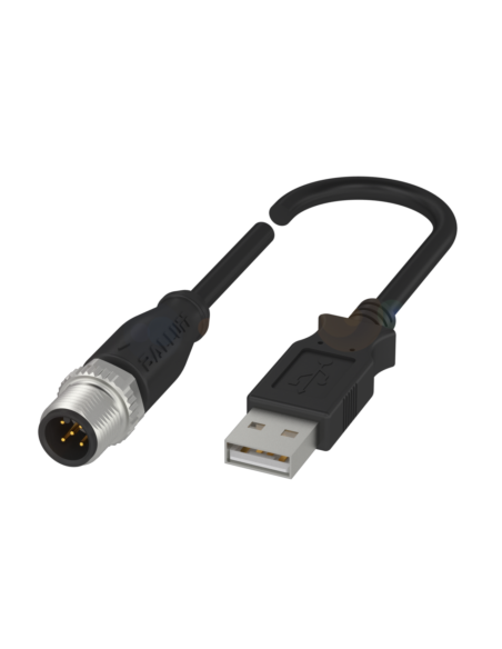 Przewód połączeniowy dwustronnie zakończony BCC M415-U024-8F-696-VX04T8-018 BALLUFF | Przewody i Złącza | Eshop Dopak | Wszystko