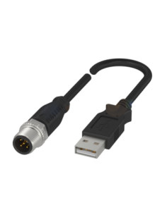 Przewód połączeniowy dwustronnie zakończony BCC M415-U024-8F-696-VX04T8-018 BALLUFF | Przewody i Złącza | Eshop Dopak | Wszystko 2