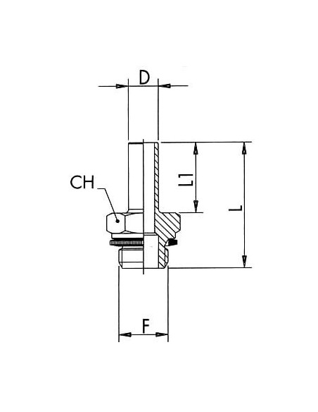 Adapter gwintowany do złącza skręcanego G 1/4 GZ, do rury 10 mm