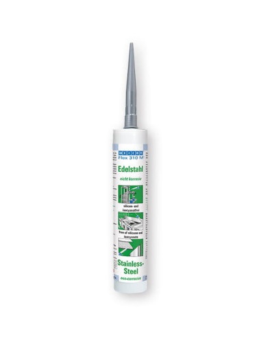 WEICON Flex 310 M® Stainless-Steel 310 ml elastyczny klej do stali nierdzewnej | Chemia techniczna | Eshop Dopak