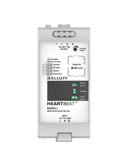 Zasilacz Heartbeat® z interfejsem IO-Link BAE PS-XA-1S-24-100-103 BALLUFF | Elektryka | Eshop Dopak | Wszystko dla Przemysłu