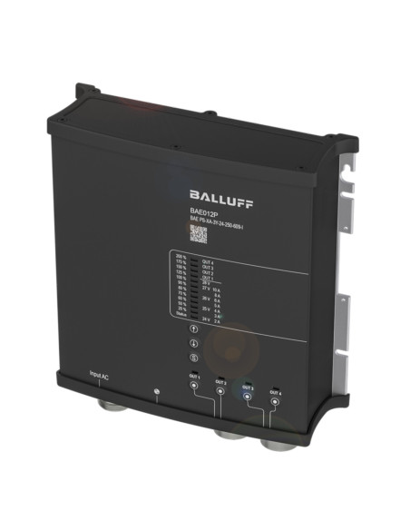 Zasilacz IP67 z interfejsem IO-Link do instalacji rozproszonych BAE PS-XA-3Y-24-250-609-I BALLUFF | Elektryka | Eshop Dopak | Ws